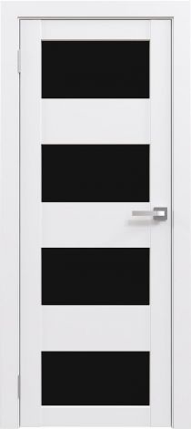 Межкомнатная дверь Flash Eco 2 (лакобель чёрный)