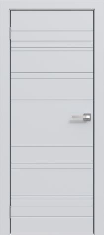 Межкомнатная дверь эмалированная Эмаль ПГ-27 Грей