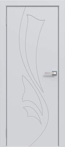 Межкомнатная дверь эмалированная Эмаль ПГ-4 Грей