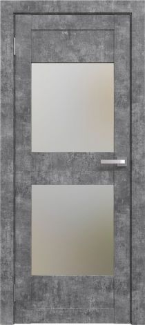 Межкомнатная дверь Экошпон Амати 15 Светлый бетон