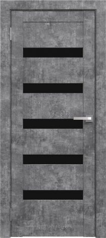 Межкомнатная дверь Экошпон Амати 3(ч) Светлый бетон