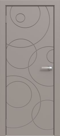 Межкомнатная дверь эмалированная Эмаль 18 Капучино