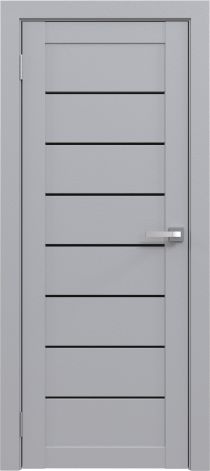 Межкомнатная дверь Экошпон Амати 1(ч) Грей