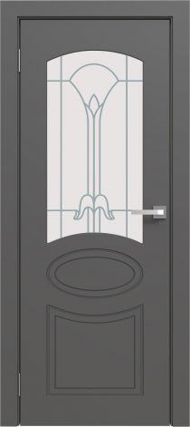 Межкомнатная дверь эмалированная Эмаль ПО-2 Графит