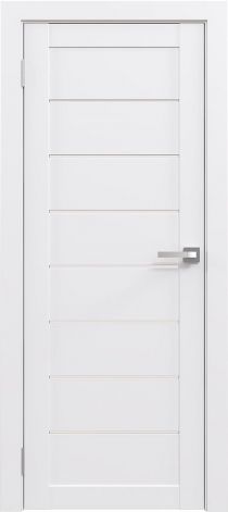 Межкомнатная дверь Flash Eco 1 (лакобель белый)