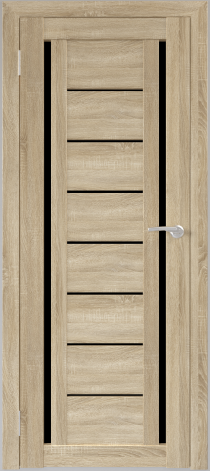 Межкомнатная дверь Бона 06 (ч) Дуб Сонома