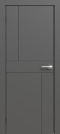 Межкомнатная дверь эмалированная Эмаль ПГ-25 Графит