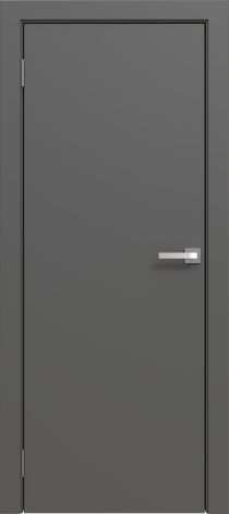 Межкомнатная дверь эмалированная Эмаль 00 Графит