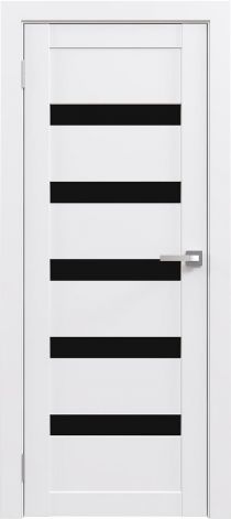 Межкомнатная дверь Flash Eco 3 (лакобель чёрный)