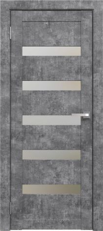 Межкомнатная дверь Экошпон Амати 3 Светлый бетон
