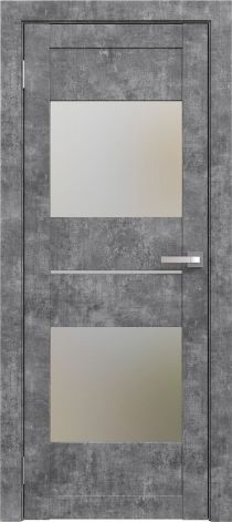 Межкомнатная дверь Экошпон Амати 16 Светлый бетон