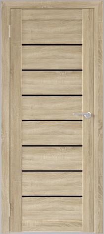 Межкомнатная дверь Бона 01 (ч) Дуб Сонома