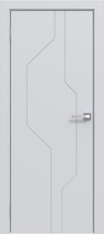 Межкомнатная дверь эмалированная Эмаль 15 Грей