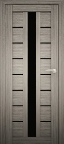 Межкомнатная дверь Экошпон Амати 17(ч) Дуб дымчатый