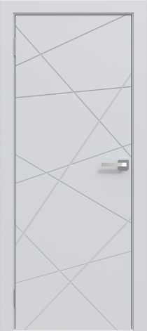 Межкомнатная дверь эмалированная Эмаль 13 Грей