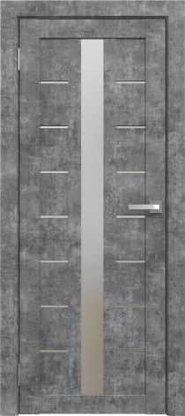 Межкомнатная дверь Экошпон Амати 17 Светлый бетон