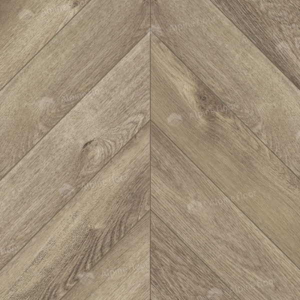 LVT плитка  Дуб Натуральный Отбеленный Chevron ECO 20-3