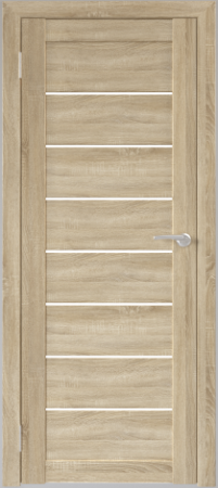 Межкомнатная дверь Экошпон Бона 01 Дуб Сонома