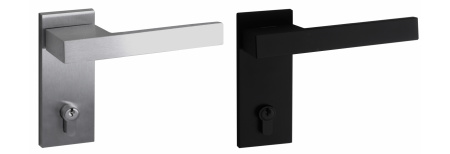 Дверная ручка на планке под цилиндр 360PL Lock, 