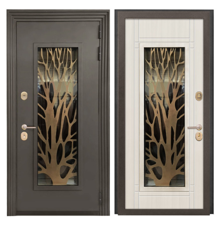 Входная дверь для дома  Древо